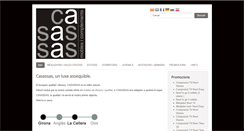 Desktop Screenshot of casassas.com