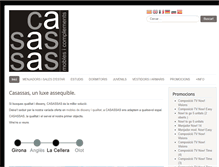 Tablet Screenshot of casassas.com